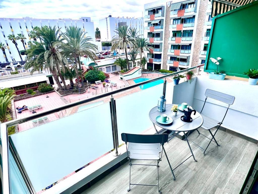 Fm Beach Home - Renovated Apartment With Swimming Pool Near Maspalomas Dunes & Beach Плая дел Инглес Екстериор снимка