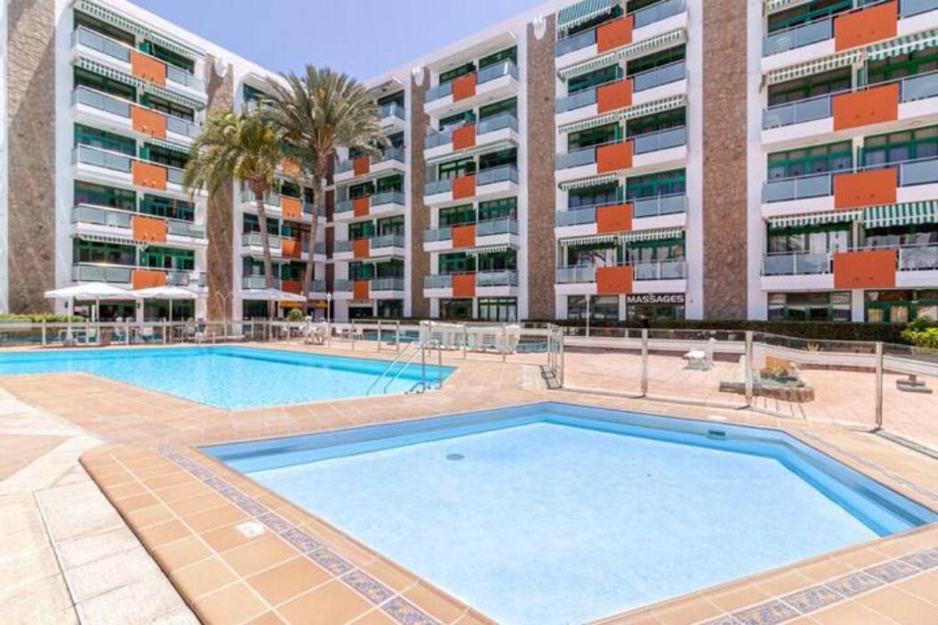 Fm Beach Home - Renovated Apartment With Swimming Pool Near Maspalomas Dunes & Beach Плая дел Инглес Екстериор снимка